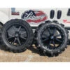 20x6.5 4/156 4+2.5 Frontline 556 Black -Automobile Store 2020inch2055620Side20by20side L 1