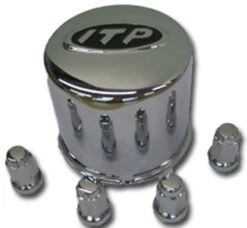 Tapered Seat Chrome Lug Nut - 4/156