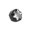 ITP SS312 Chrome/Black Center Cap 4/110 & 4/115 -Automobile Store 2501 l