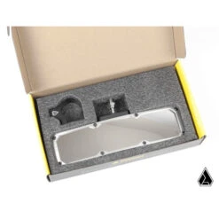 Bomber Rear View Mirror- Raw 1.5 Inch Clamp -Automobile Store AI 101005CM11311 5 L