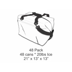 AO Coolers 48 Pack Silver Carbon Series Cooler