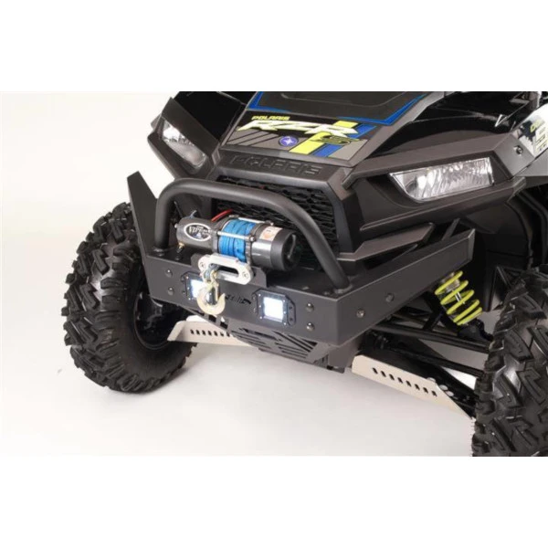 RZR Extreme Front Bumper With Winch Mount & LED Lights 3 RZR Extreme Front Bumper With Winch Mount & LED Lights