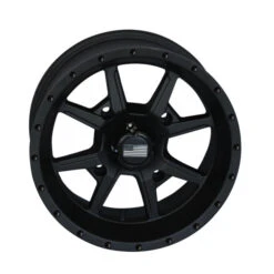 14x7 4/156 Frontline Stealth Black 556 Wheel