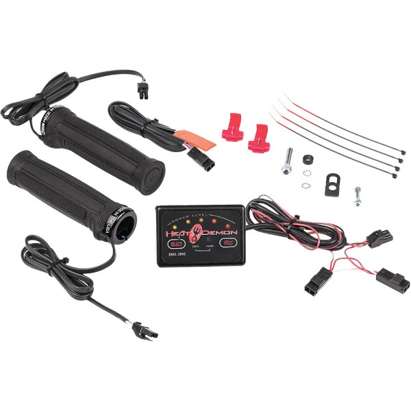 Heat Demon Clamp-On Heated Grip Kit With Dual Zone Control 3 Heat Demon Clamp-On Heated Grip Kit With Dual Zone Control