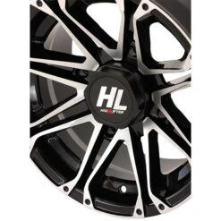 14x7 4/137 4+3 (+10mm) High Lifter HL3 Wheel - Gloss Blk-Mach -Automobile Store HL3 Gloss20Black2020Machined 4 L 2