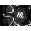 12x7 4/110 4+3 (+10mm) High Lifter HL4 Wheel - Gloss Blk-Mach