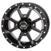 12x7 4/156 4+3 Frontline 556 Black Wheel -Automobile Store LD 12FL01B11 L 1