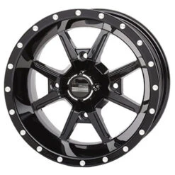 12x7 4/156 4+3 Frontline 556 Black Wheel