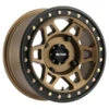 15x7, 4/137, MR405 Beadlock, 4+3, Bronze With Matte Black Ring -Automobile Store MR40557047943B L