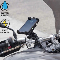 RAM Quick-Grip Waterproof Wireless Charging Handlebar Mount -Automobile Store RAM B 149Z A UN14W V7M 5 L