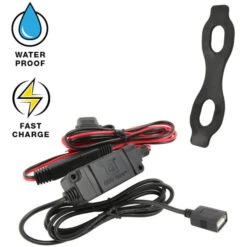 RAM Quick-Grip Waterproof Wireless Charging Handlebar Mount -Automobile Store RAM B 149Z A UN14W V7M 6 L