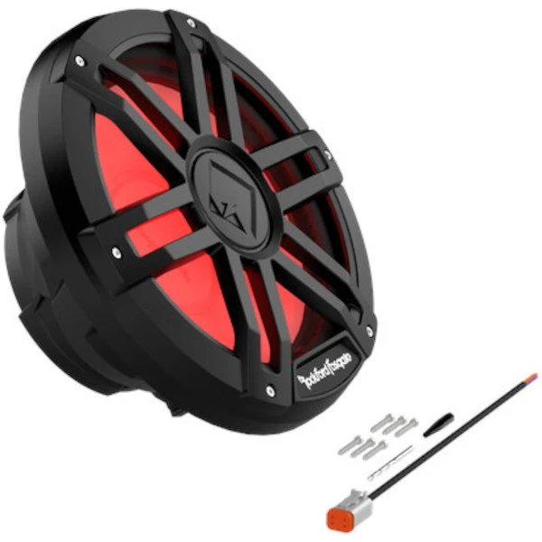 Rockford Fosgate M1 12 Inch DVC 4 Ohm Color Optix Marine Subwoofer - Black 6 Rockford Fosgate M1 12 Inch DVC 4 Ohm Color Optix Marine Subwoofer - Black - Image 4