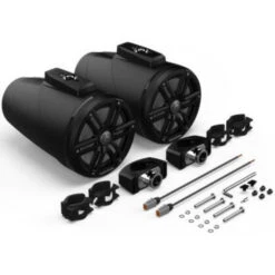 Rockford Fosgate M2 8 Inch Color Optix 2-Way Wake Tower Speakers - Black -Automobile Store RF M2WL 8B 6 L