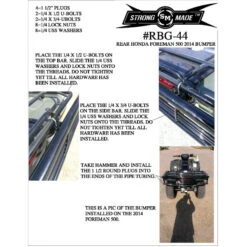 Foreman & Rancher Rear Bumper