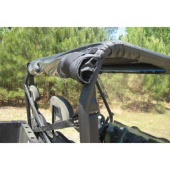 Seizmik Soft Rear Windshield & Soft Top Kit- Polaris Full Size Round Tube Ranger -Automobile Store SZK 18044 4 L