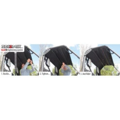 Seizmik Soft Rear Windshield & Soft Top Kit- Polaris Full Size Round Tube Ranger -Automobile Store SZK 18044 6 L