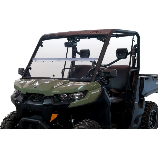 Seizmik Windshield Versa-Fold (UV Resistant Poly) - Can-Am Defender 3 Seizmik Windshield Versa-Fold (UV Resistant Poly) - Can-Am Defender